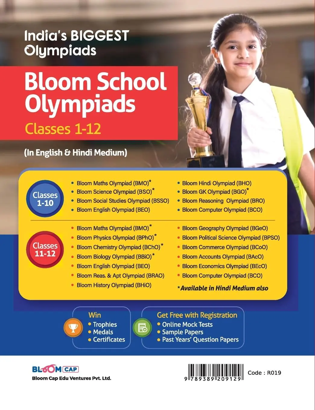 Rückseite: 9789389209129 | Bloom CAP Mathematics Olympiad Class 9 | Amit Rastogi | Taschenbuch