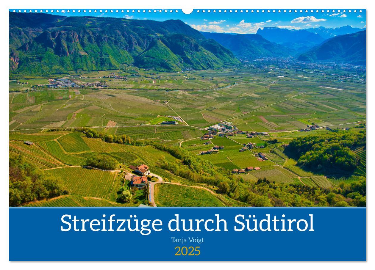 Cover: 9783435019229 | Streifzüge durch Südtirol (Wandkalender 2025 DIN A2 quer), CALVENDO...