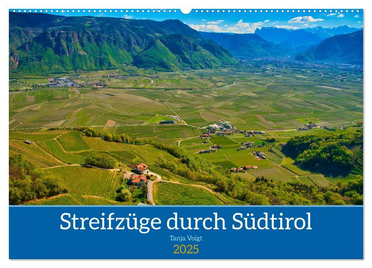 Cover: 9783435019229 | Streifzüge durch Südtirol (Wandkalender 2025 DIN A2 quer), CALVENDO...