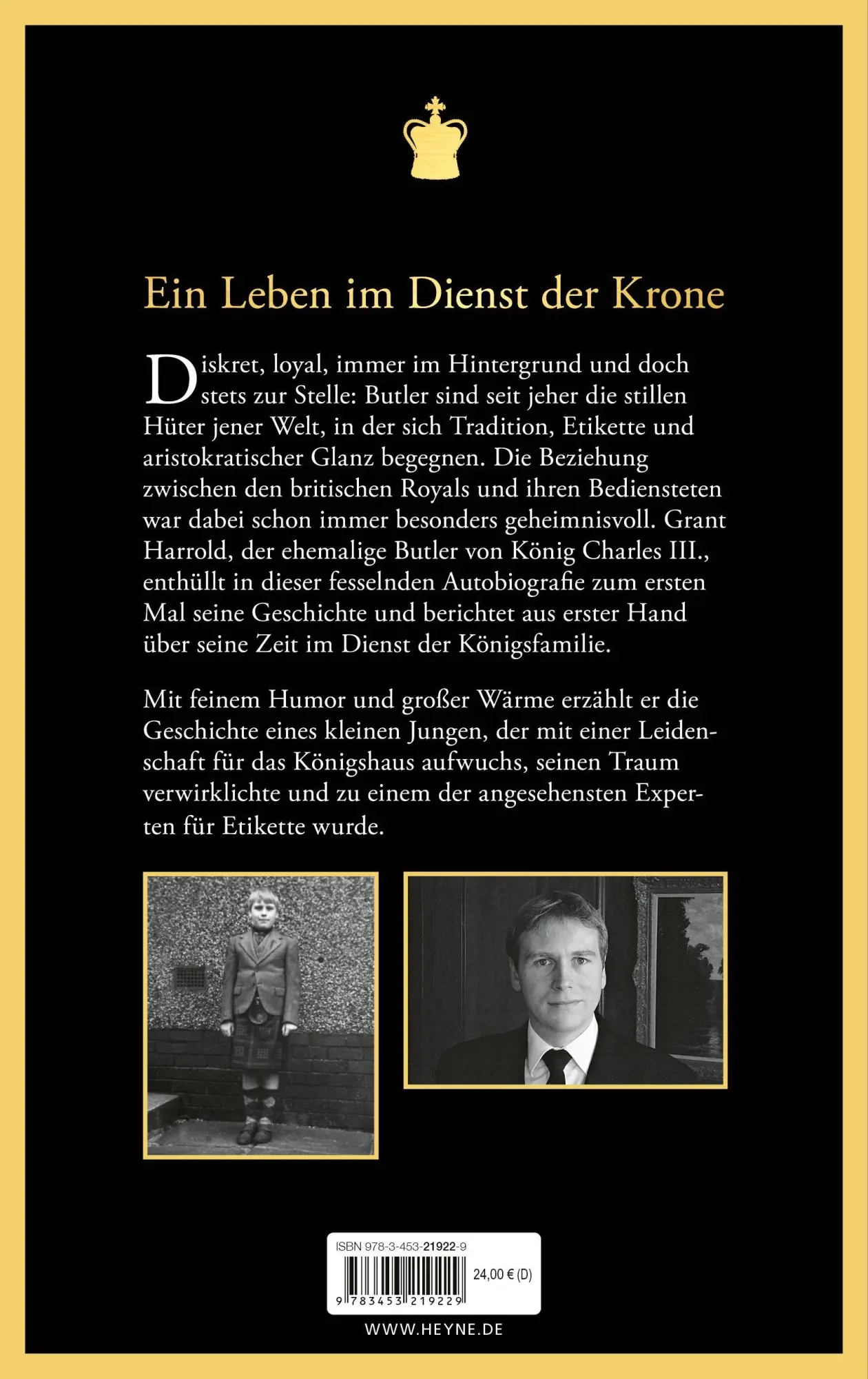Bild: 9783453219229 | Der königliche Butler | Grant Harrold | Buch | 320 S. | Deutsch | 2026