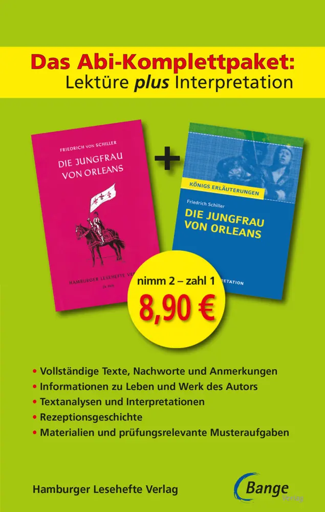 Cover: 9783872919229 | Das Abi-Komplettpaket. Lektüre plus Interpretation - Die Jungfrau...