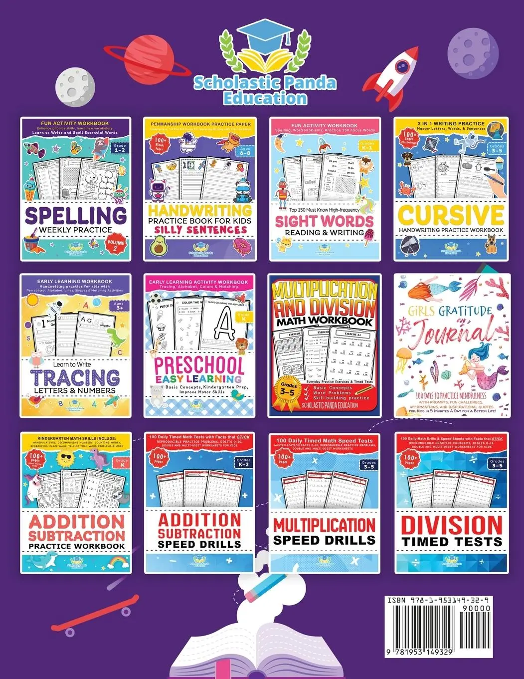 Rückseite: 9781953149329 | Spelling Weekly Practice for 1st 2nd Grade | Education | Taschenbuch