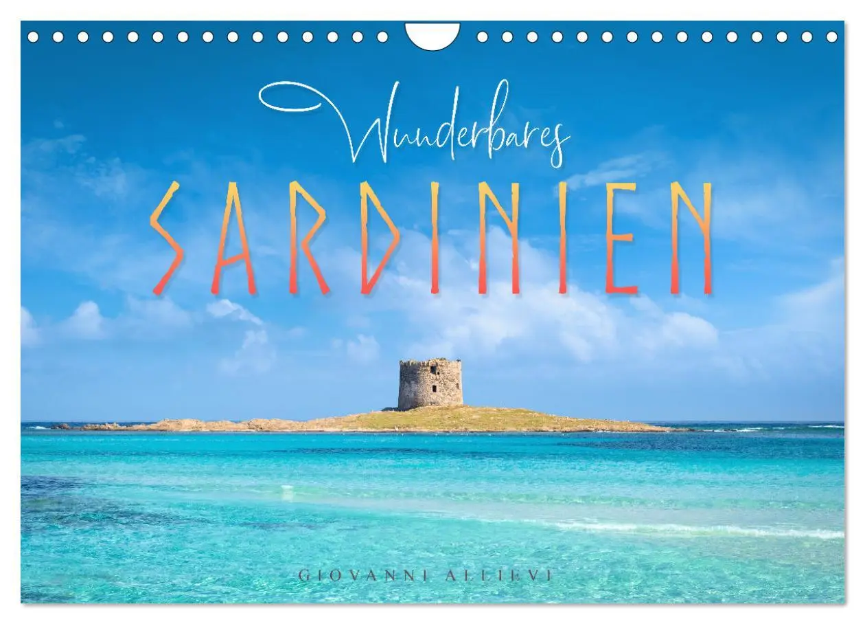 Cover: 9783457579329 | Wunderbares Sardinien (Wandkalender 2026 DIN A4 quer), CALVENDO...
