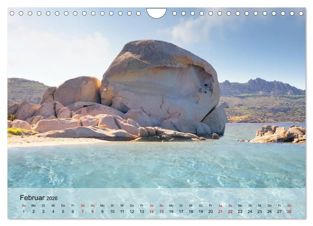 Bild: 9783457579329 | Wunderbares Sardinien (Wandkalender 2026 DIN A4 quer), CALVENDO...