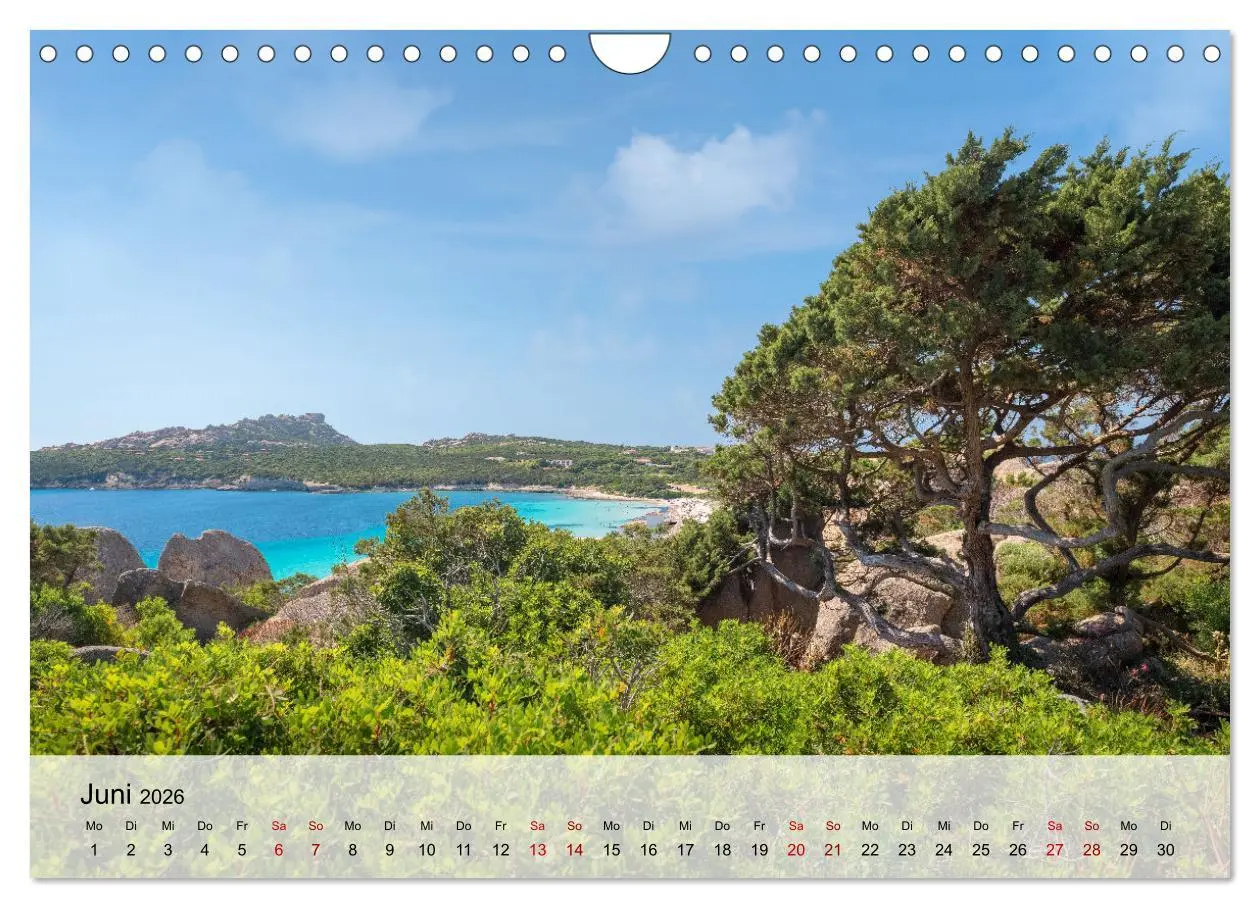 Bild: 9783457579329 | Wunderbares Sardinien (Wandkalender 2026 DIN A4 quer), CALVENDO...