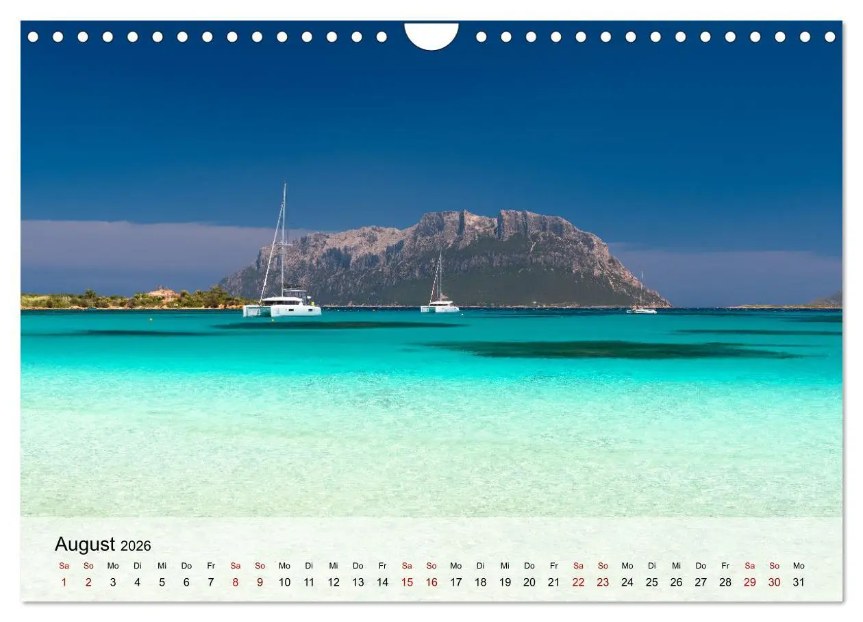 Bild: 9783457579329 | Wunderbares Sardinien (Wandkalender 2026 DIN A4 quer), CALVENDO...