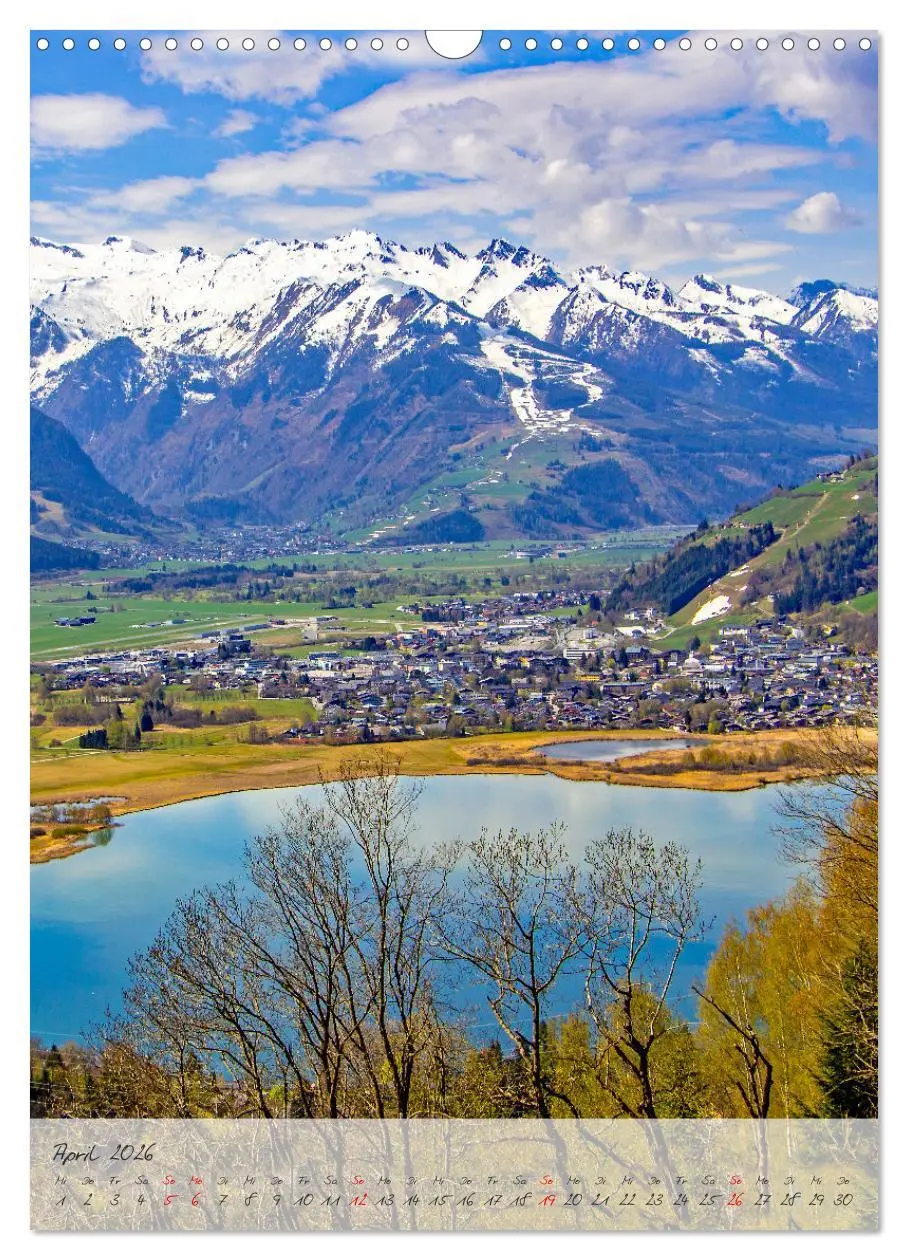 Bild: 9783516289329 | Rund um Zell am See (Wandkalender 2026 DIN A3 hoch), CALVENDO...