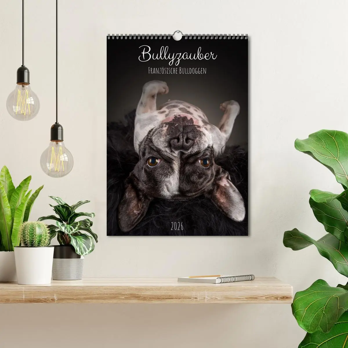 Bild: 9783516359329 | Bullyzauber - Französische Bulldoggen (Wandkalender 2026 DIN A3...