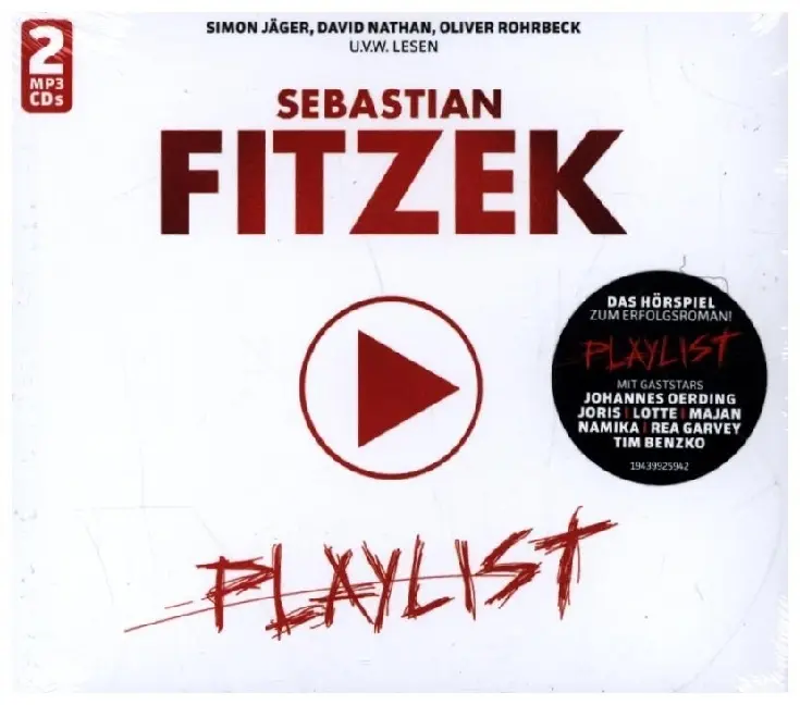 Cover: 194399259429 | Playlist, 2 Audio-CD-ROM | Hörspiel | Sebastian Fitzek | Audio-CD