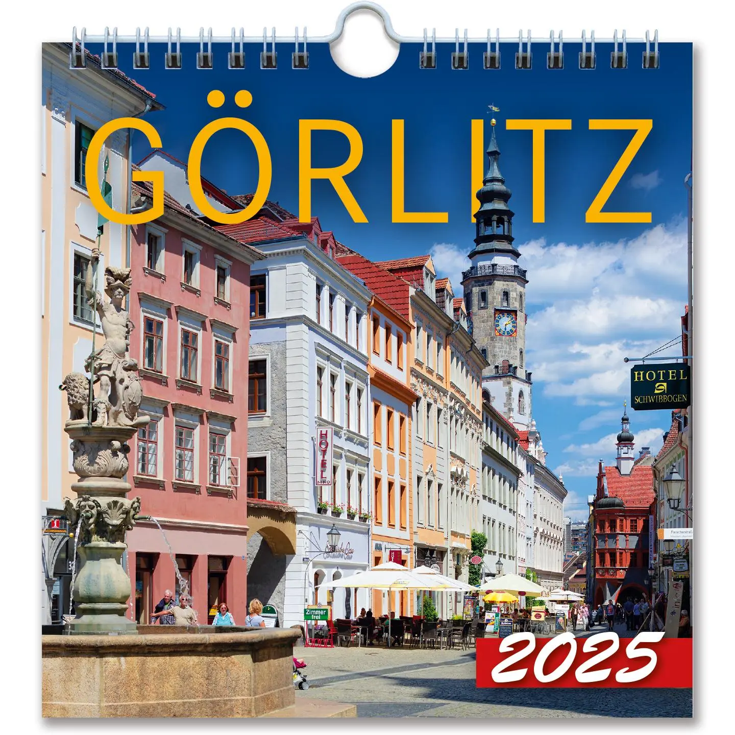 Cover: 4250582399429 | Kalender Görlitz 2026 | 13,5x14 cm - Tischkalender | B&amp;V Verlag | 2026