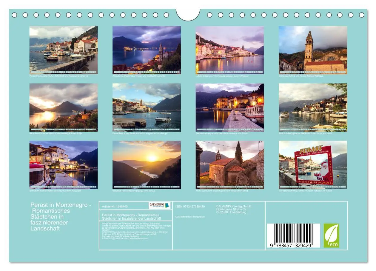 Bild: 9783457329429 | Perast in Montenegro - Romantisches Städtchen in faszinierender...