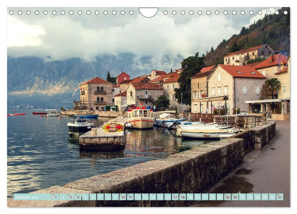 Bild: 9783457329429 | Perast in Montenegro - Romantisches Städtchen in faszinierender...