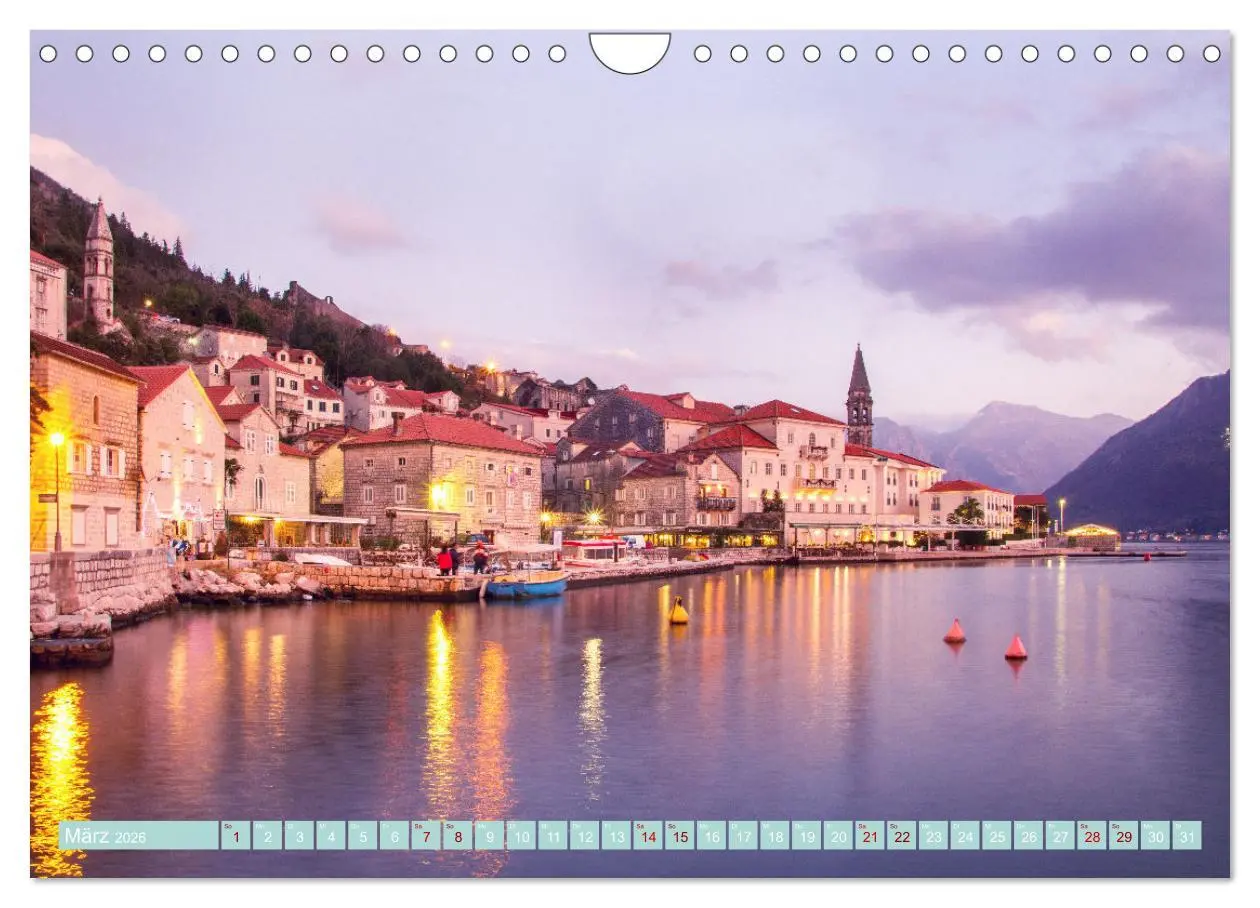 Bild: 9783457329429 | Perast in Montenegro - Romantisches Städtchen in faszinierender...