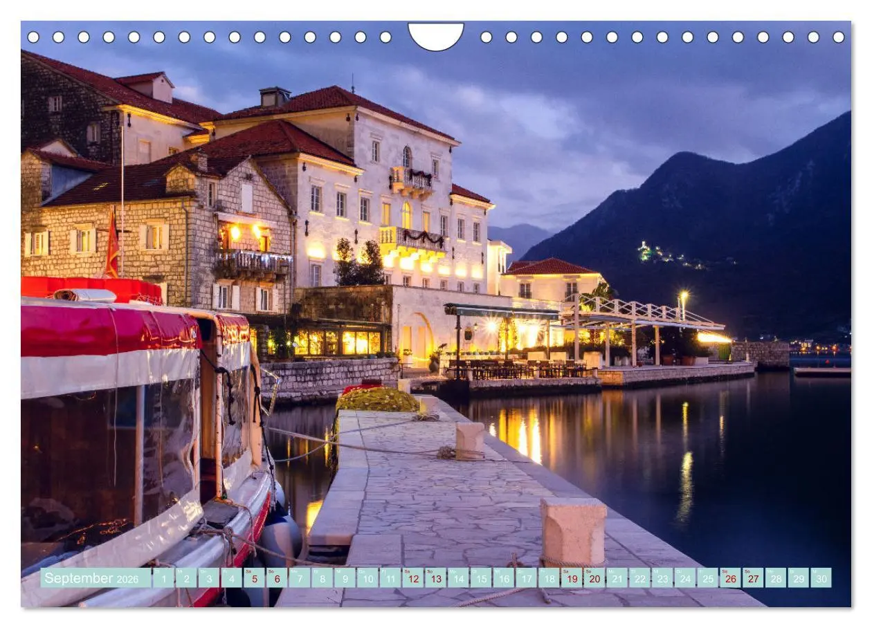 Bild: 9783457329429 | Perast in Montenegro - Romantisches Städtchen in faszinierender...