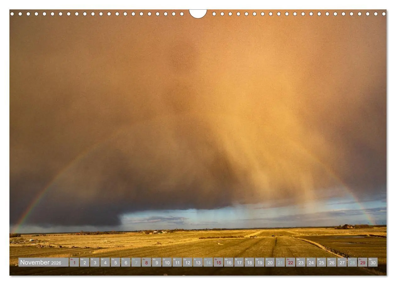 Bild: 9783457639429 | In Nordfriesland zuhause (Wandkalender 2026 DIN A3 quer), CALVENDO...