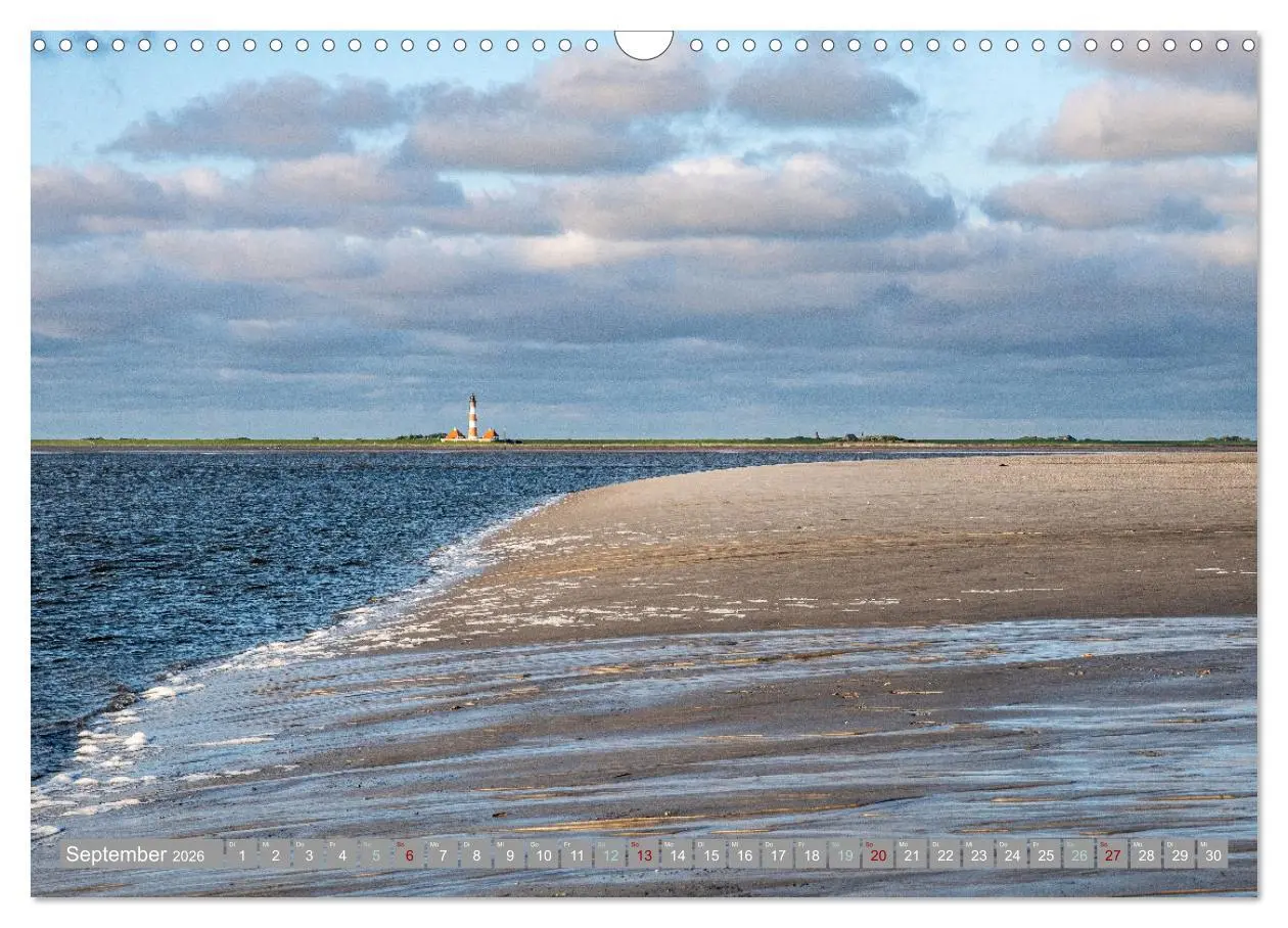 Bild: 9783457639429 | In Nordfriesland zuhause (Wandkalender 2026 DIN A3 quer), CALVENDO...