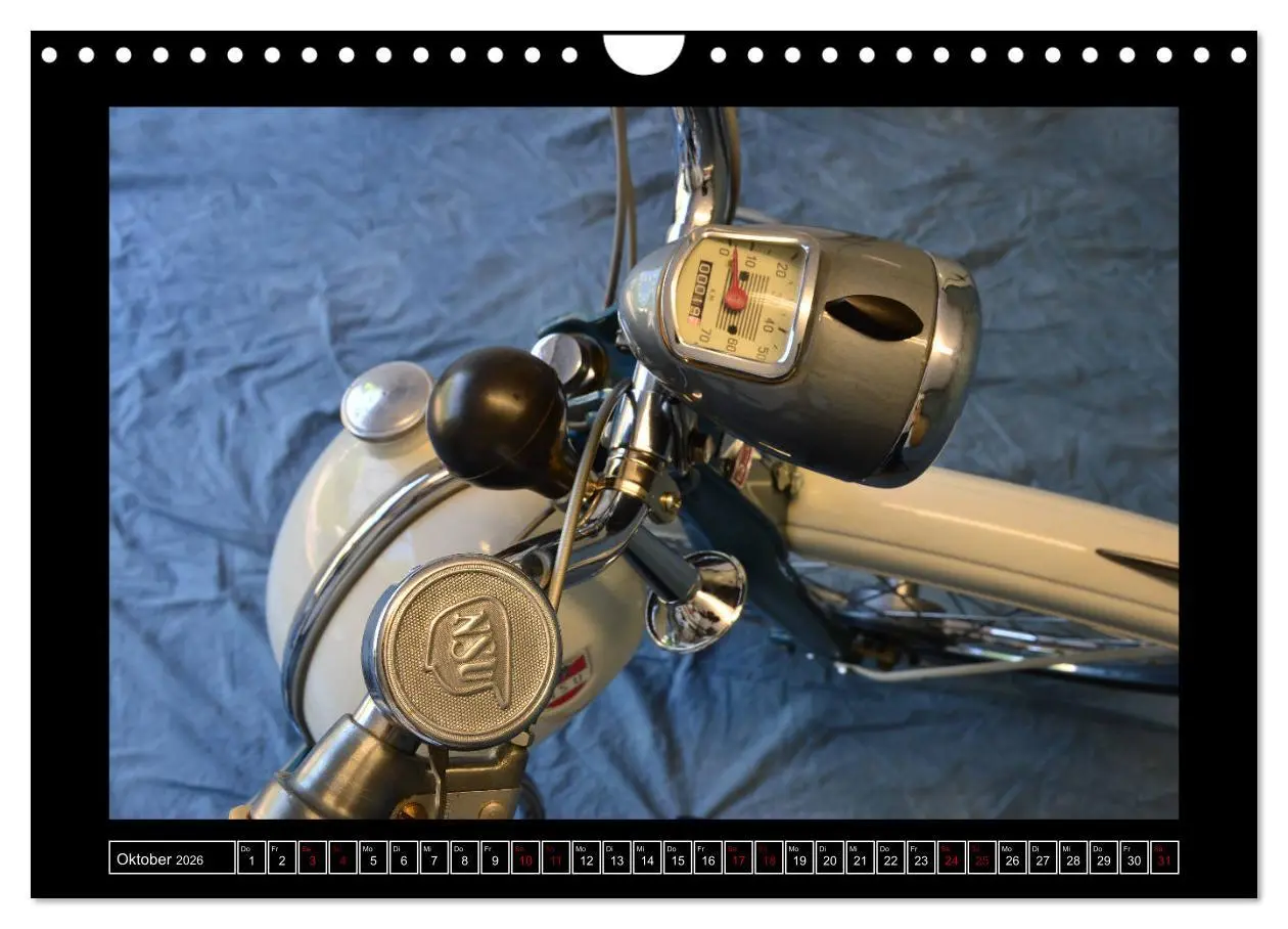 Bild: 9783457879429 | NSU Quickly - Mein Moped (Wandkalender 2026 DIN A4 quer), CALVENDO...