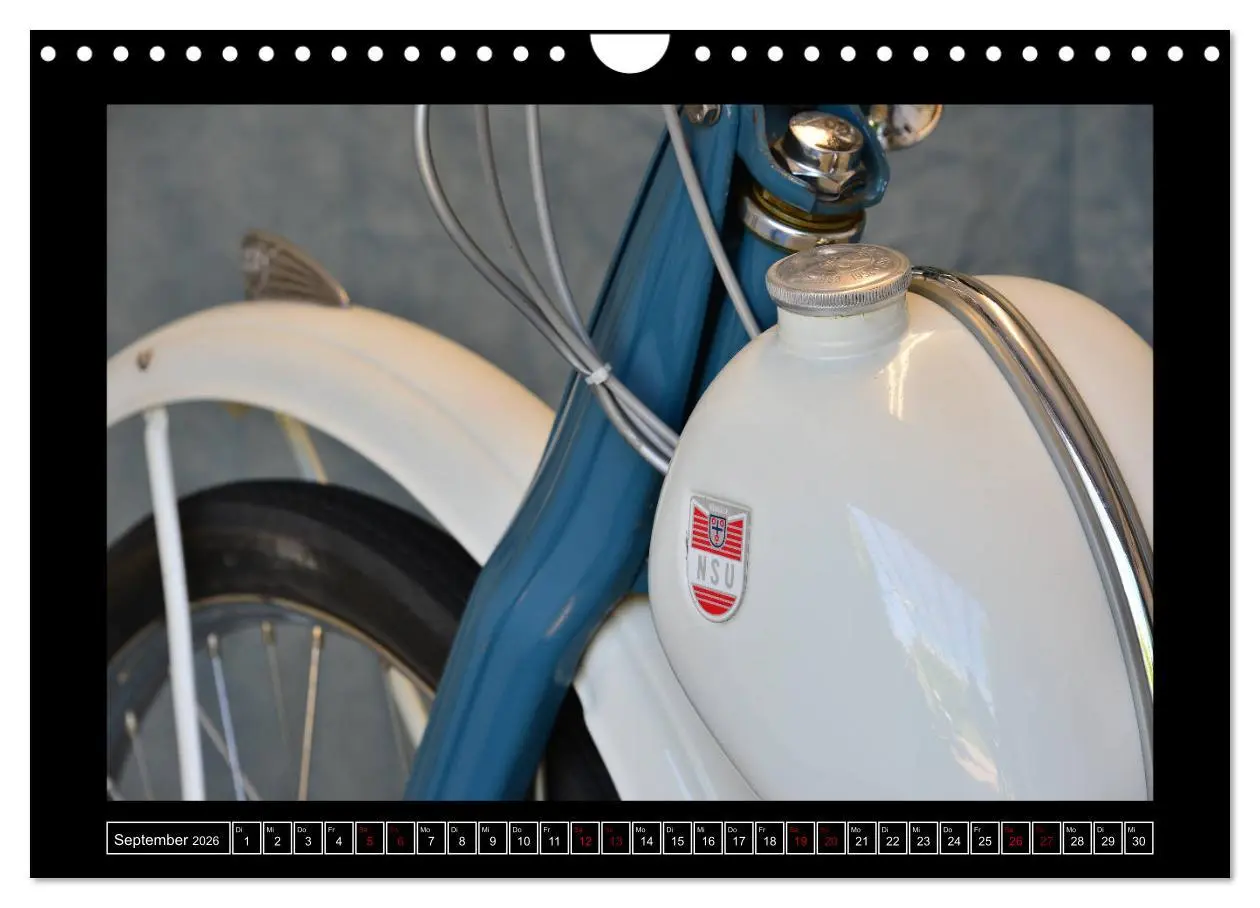 Bild: 9783457879429 | NSU Quickly - Mein Moped (Wandkalender 2026 DIN A4 quer), CALVENDO...