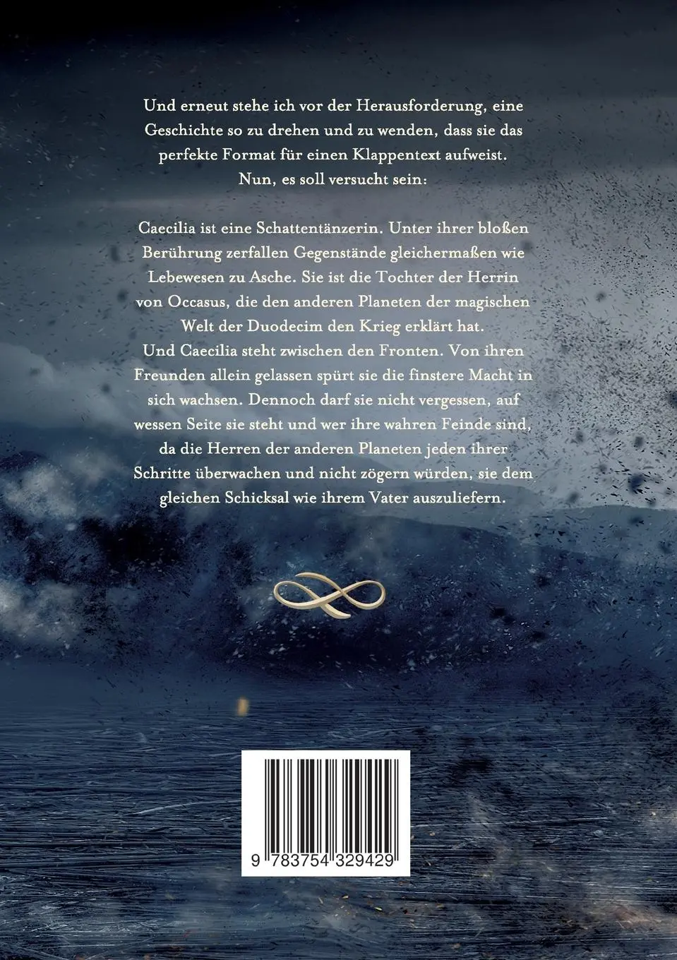 Rückseite: 9783754329429 | Caecilia Darkata | Hinter dem Schein | Chiara Sue Seidl | Taschenbuch