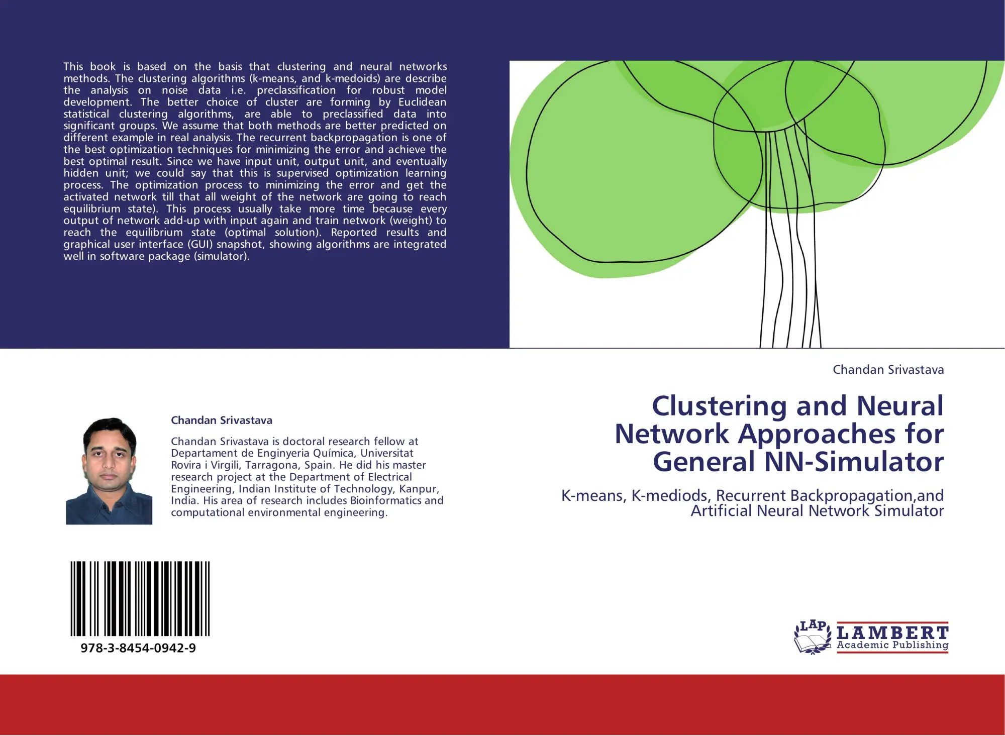 Cover: 9783845409429 | Clustering and Neural Network Approaches for General NN-Simulator