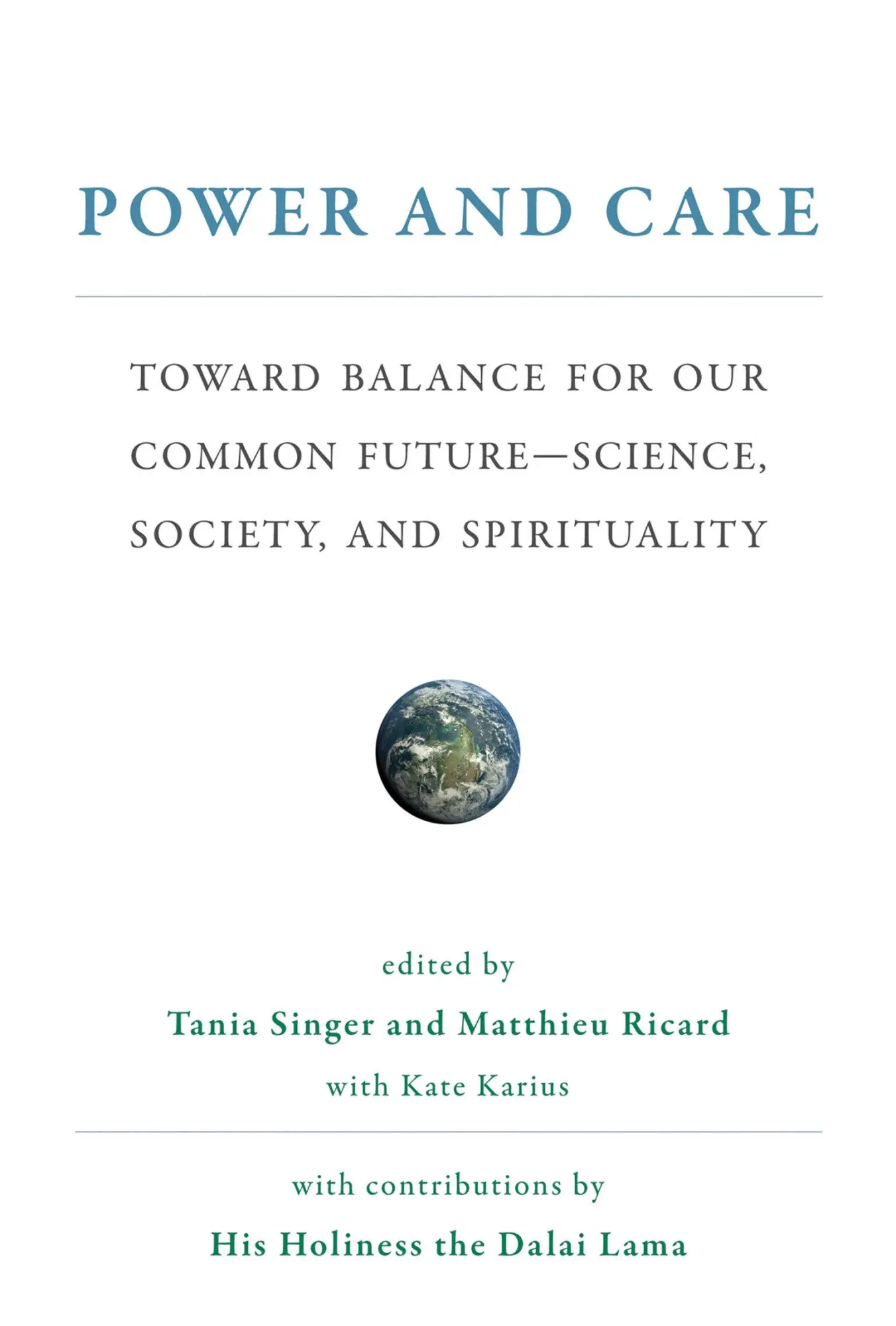 Cover: 9780262039529 | Power and Care | Tania Singer (u. a.) | Buch | Englisch | 2019