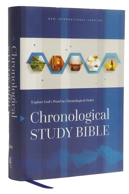 Cover: 9780785239529 | Niv, Chronological Study Bible, Hardcover, Comfort Print | Nelson