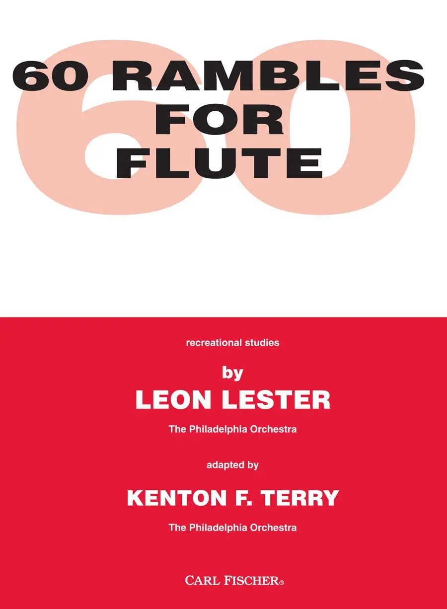 Cover: 9780825829529 | 60 Rambles for Flute | Leon Lester | Buch | Carl Fischer