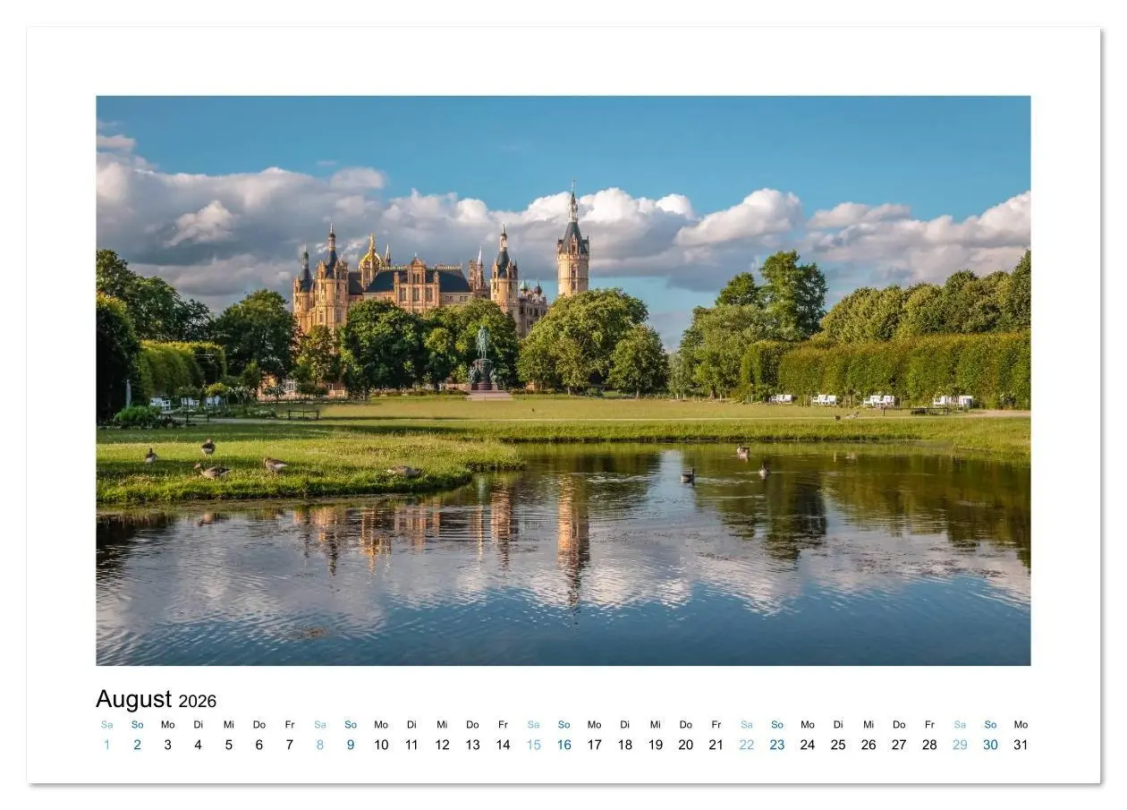Bild: 9783516029529 | Wunderschönes Mecklenburg-Vorpommern (Tischkalender 2026 DIN A5...