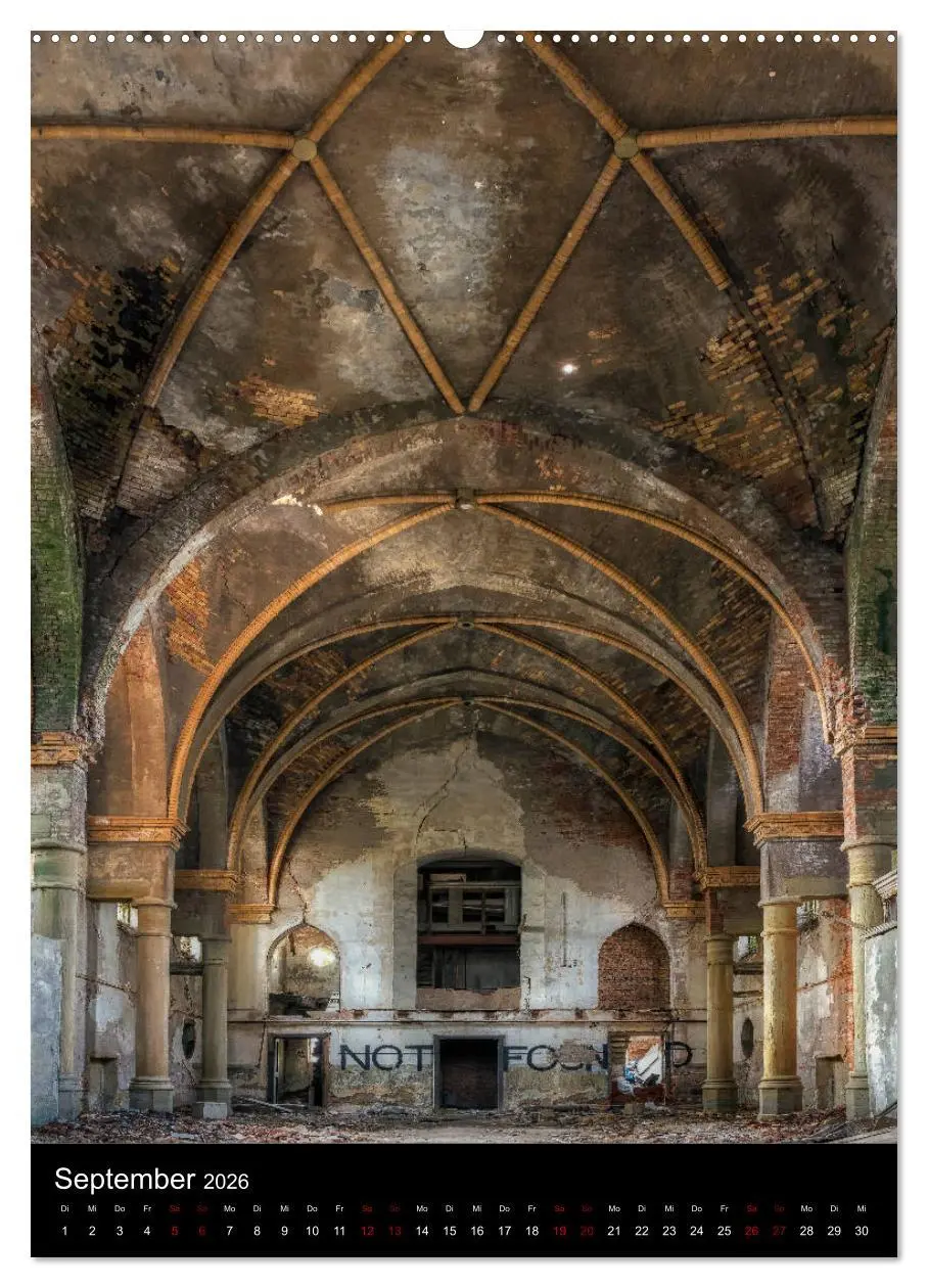 Bild: 9783516409529 | Lost Places - Verlassene Kirchen (hochwertiger Premium Wandkalender...