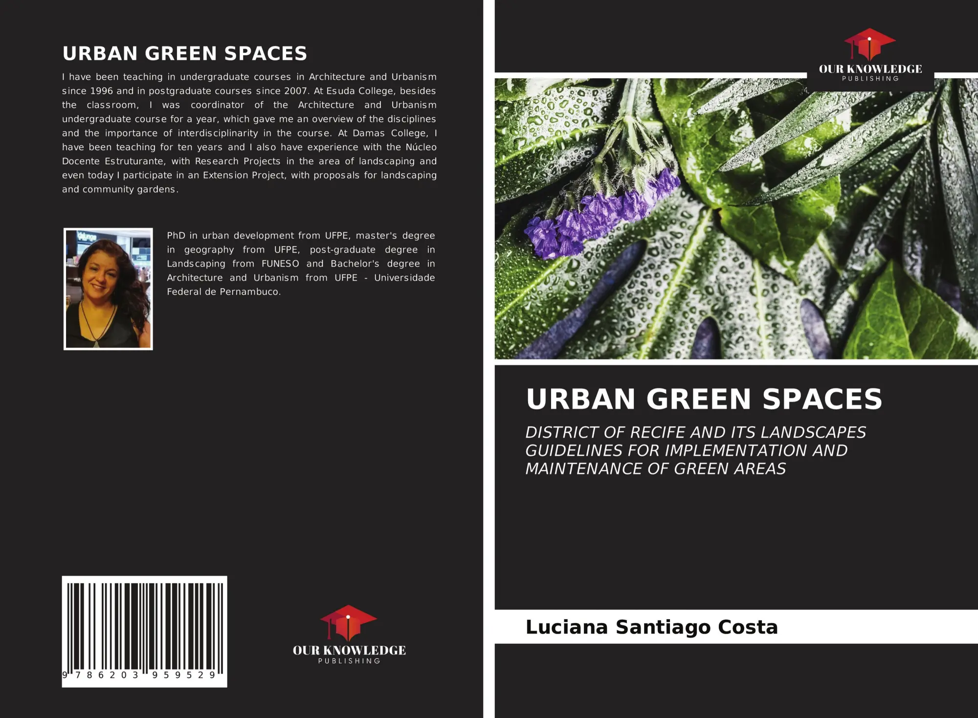 Cover: 9786203959529 | URBAN GREEN SPACES | Luciana Santiago Costa | Taschenbuch | Englisch