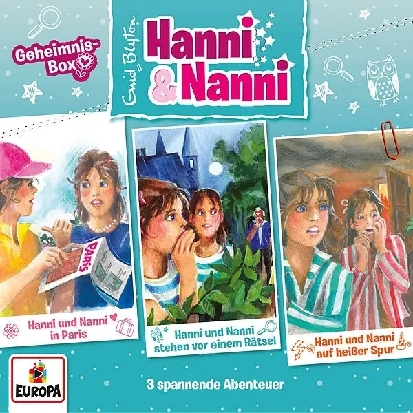 Cover: 889853839629 | Hanni und Nanni Box. Box.13, 3 Audio-CDs, 3 Audio-CD | Enid Blyton