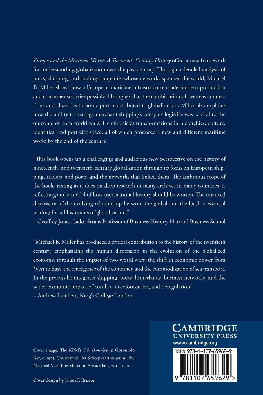 Rückseite: 9781107659629 | Europe and the Maritime World | A Twentieth Century History | Miller