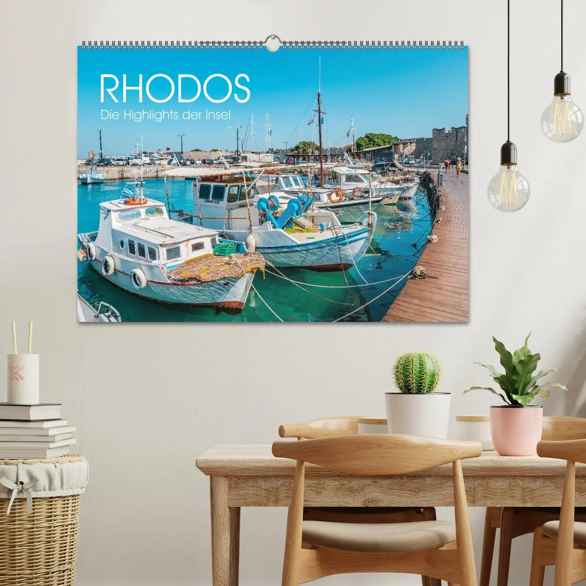Bild: 9783457549629 | Rhodos - Die Highlights der Insel (Wandkalender 2026 DIN A2 quer),...
