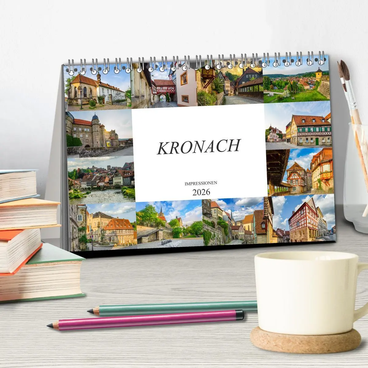 Bild: 9783457789629 | Kronach Impressionen (Tischkalender 2026 DIN A5 quer), CALVENDO...