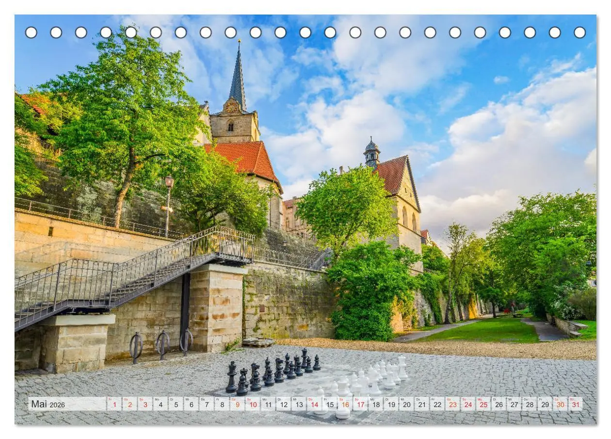 Bild: 9783457789629 | Kronach Impressionen (Tischkalender 2026 DIN A5 quer), CALVENDO...