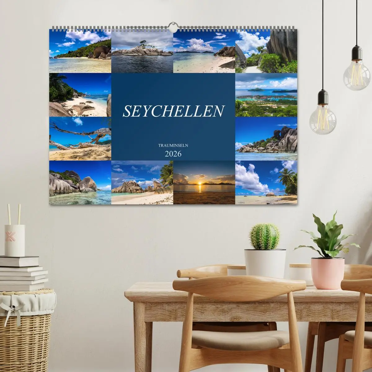Bild: 9783457859629 | Trauminseln Seychellen (Wandkalender 2026 DIN A2 quer), CALVENDO...