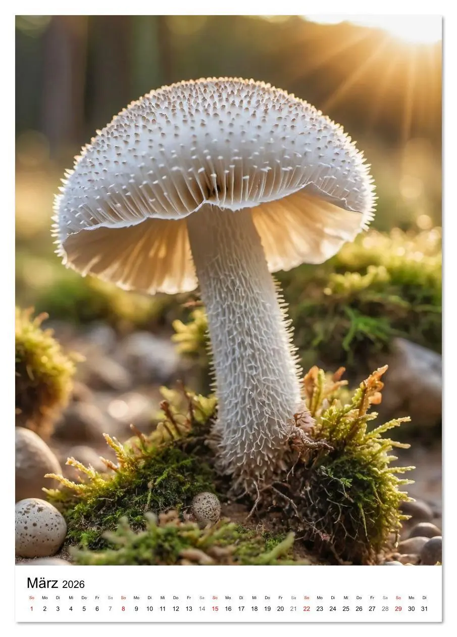 Bild: 9783516639629 | WILDE PILZE - Essbare, giftige und seltene Pilzarten (Tischkalender...