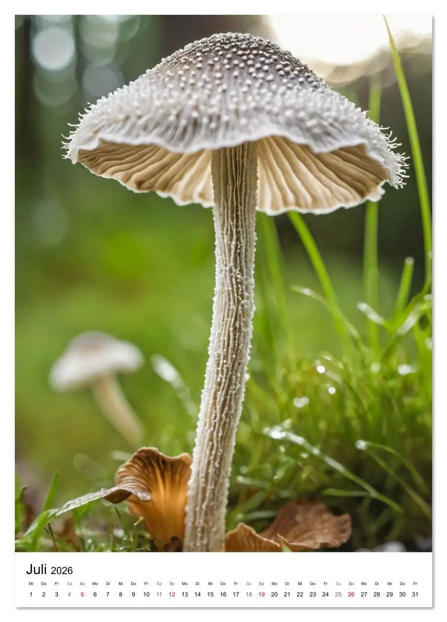 Bild: 9783516639629 | WILDE PILZE - Essbare, giftige und seltene Pilzarten (Tischkalender...