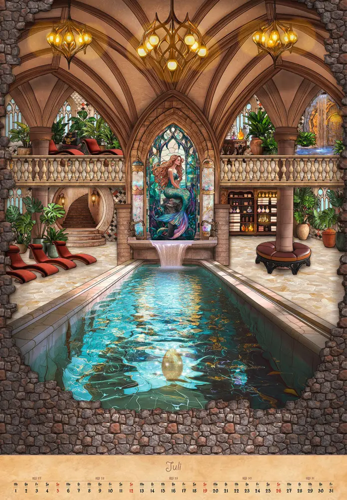Bild: 9783966649629 | Kalender Magische Reise durch das Potterversum 2026 | Adriana Ferreira