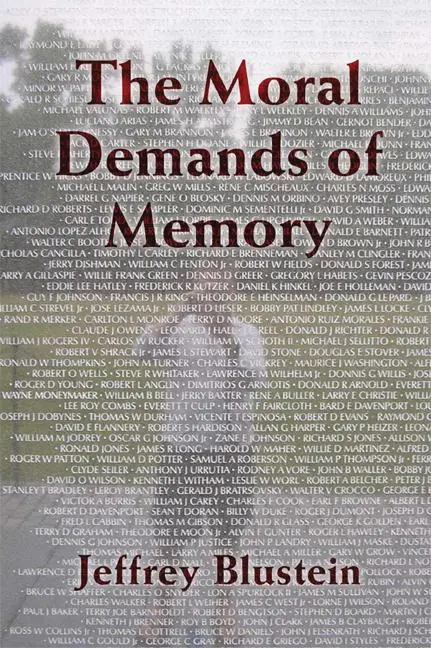 Cover: 9780521709729 | The Moral Demands of Memory | Jeffrey Blustein | Taschenbuch | 2008