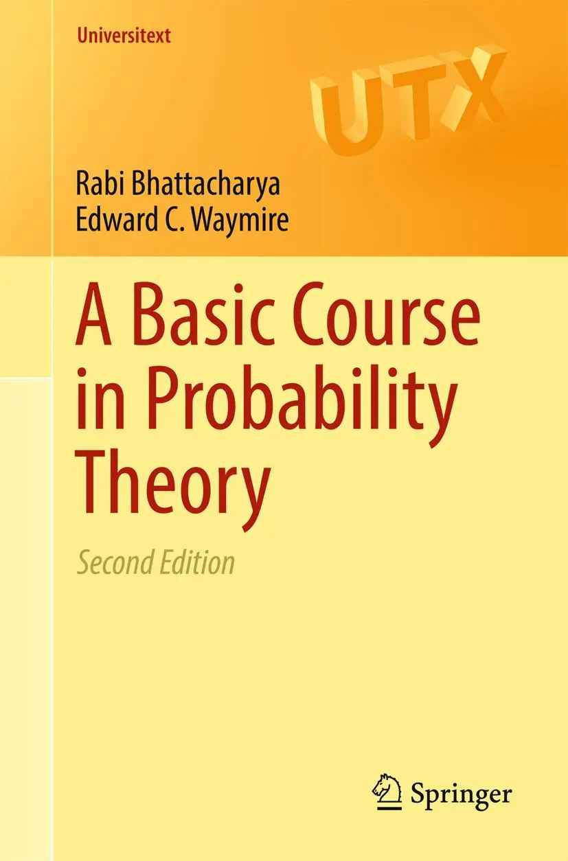 Cover: 9783319479729 | A Basic Course in Probability Theory | Edward C. Waymire (u. a.) | xii Cover: 9783319479729 | A Basic Course in Probability Theory | Edward C. Waymire (u. a.) | xii