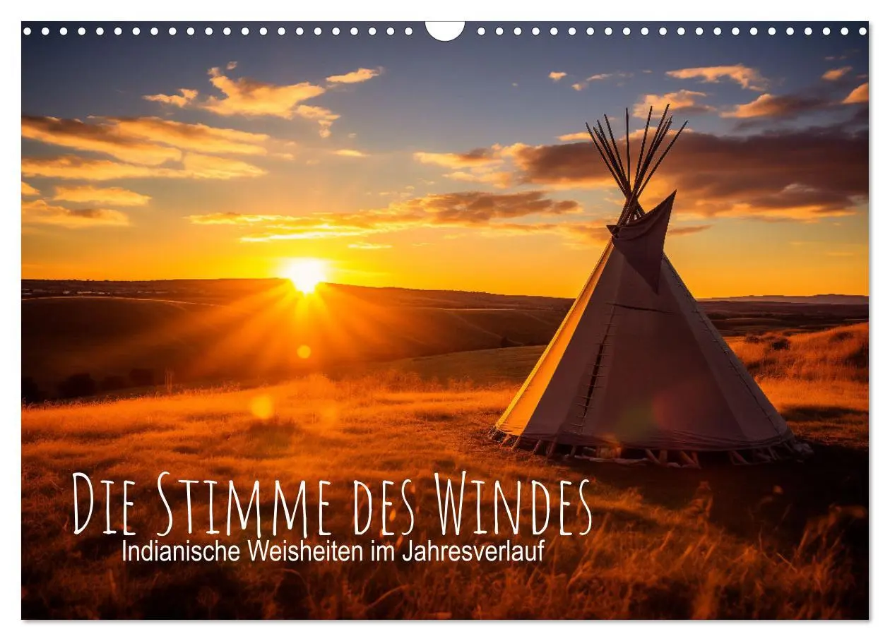 Cover: 9783457469729 | Die Stimme des Windes: Indianische Weisheiten im Jahresverlauf...