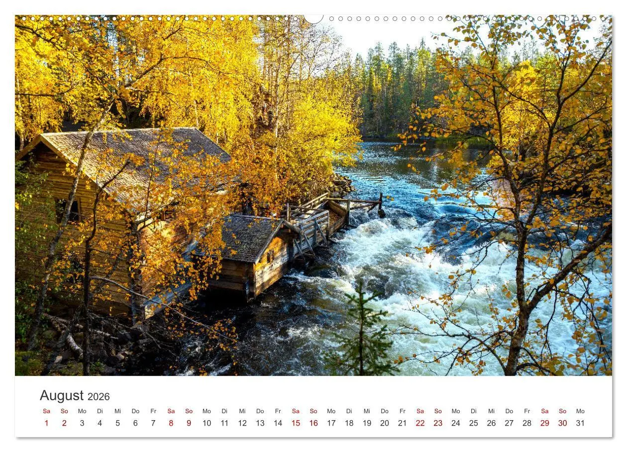 Bild: 9783457609729 | Finnland - Den Polarlichtern nahe. (Wandkalender 2026 DIN A2 quer),...