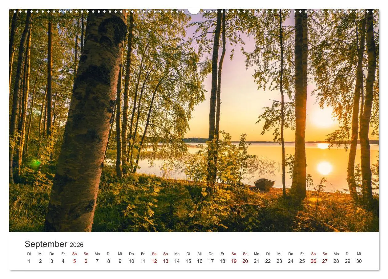 Bild: 9783457609729 | Finnland - Den Polarlichtern nahe. (Wandkalender 2026 DIN A2 quer),...