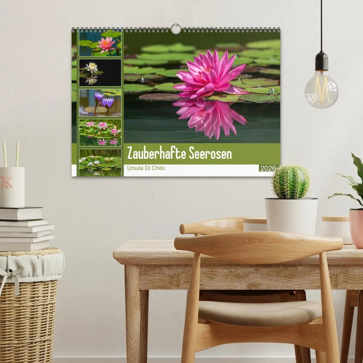 Bild: 9783457779729 | Zauberhafte Seerosen (Wandkalender 2026 DIN A3 quer), CALVENDO...