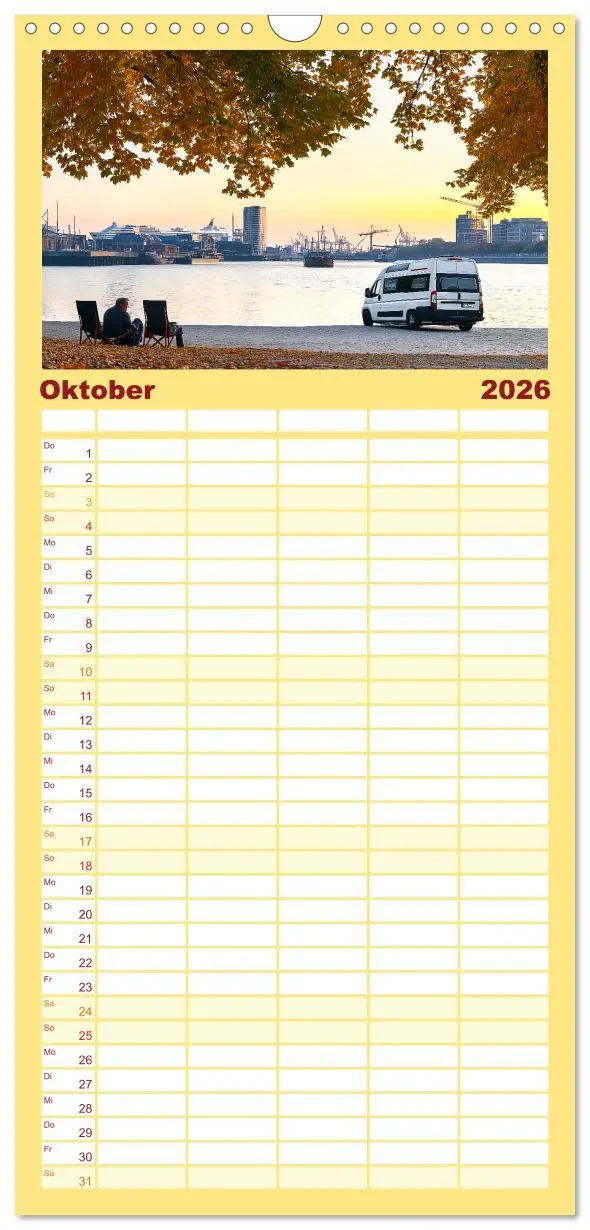 Bild: 9783516489729 | Familienplaner 2026 - Abenteuer Wildcamping - Mit dem Camper um die...