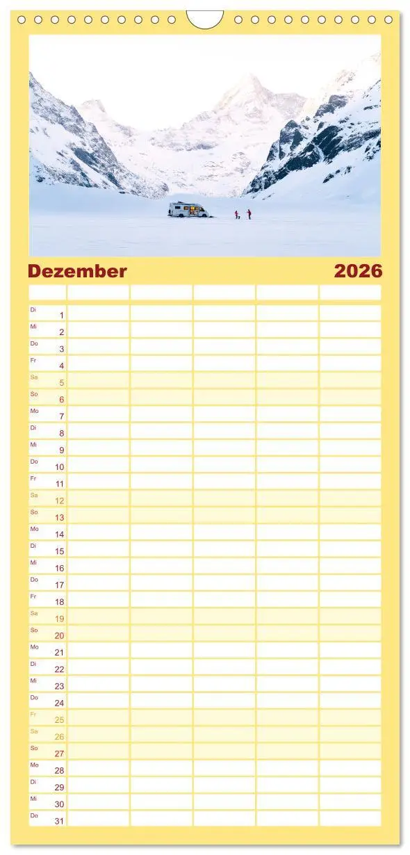 Bild: 9783516489729 | Familienplaner 2026 - Abenteuer Wildcamping - Mit dem Camper um die...