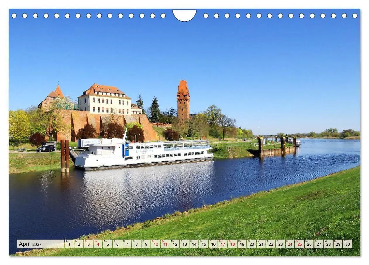 Bild: 9783569889729 | Tangermünde - Backstein und Elbe (Wandkalender 2027 DIN A4 quer),...