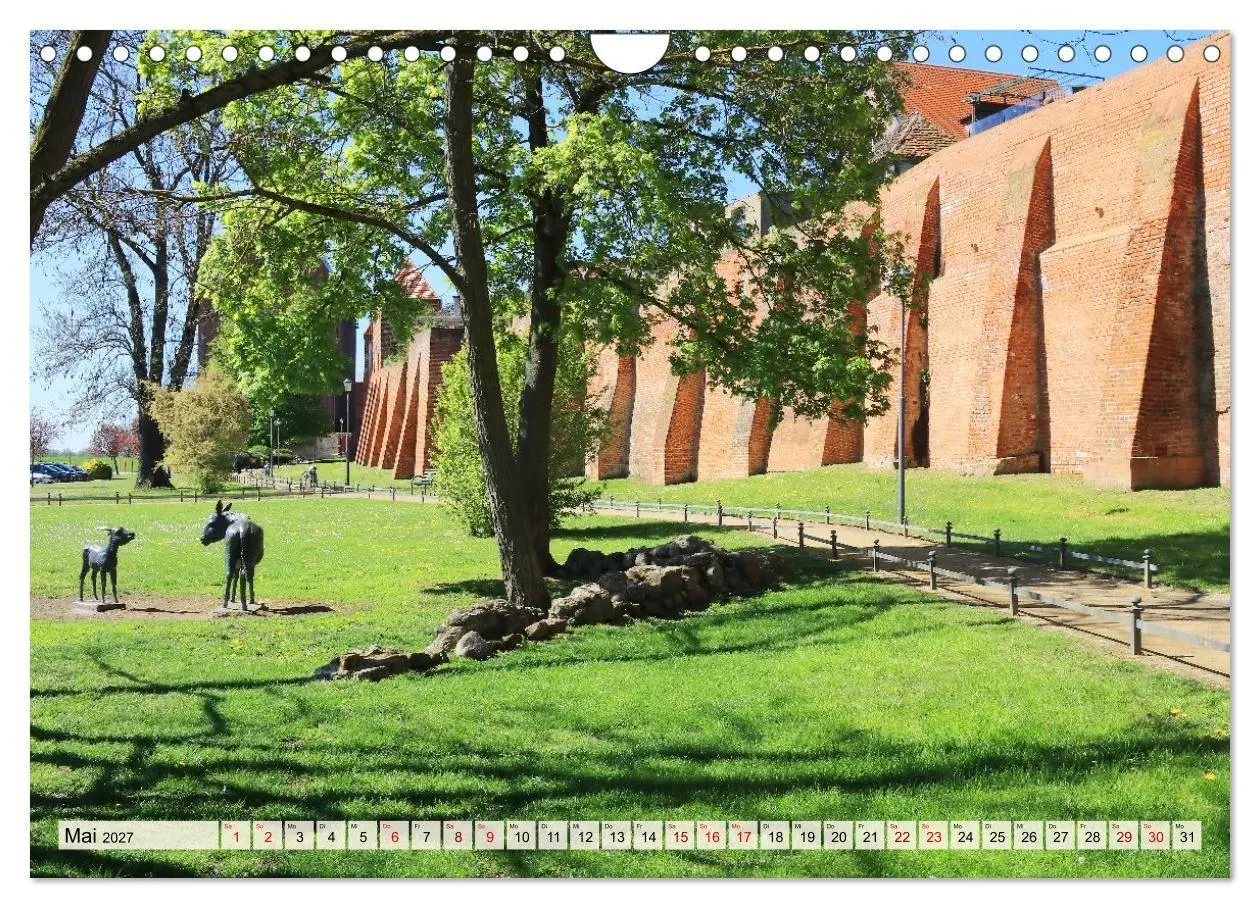 Bild: 9783569889729 | Tangermünde - Backstein und Elbe (Wandkalender 2027 DIN A4 quer),...