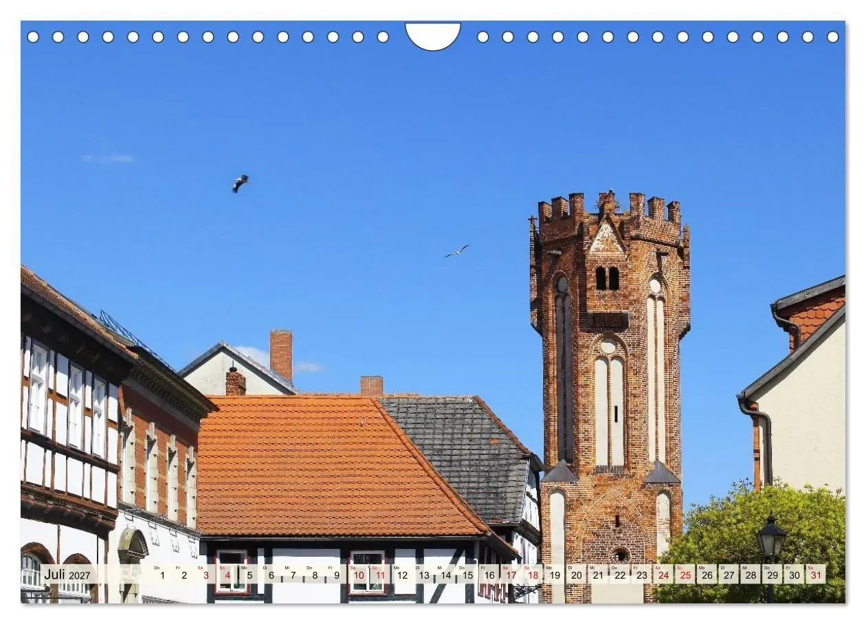 Bild: 9783569889729 | Tangermünde - Backstein und Elbe (Wandkalender 2027 DIN A4 quer),...